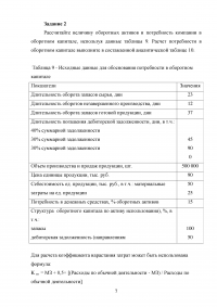 Управленческий анализ, 3 задания: Обобщить результаты анализа и наметить мероприятия по совершенствованию кадрового состава; Величина оборотных активов и потребность компании в оборотном капитале; Операционная прибыль. Образец 104115