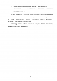 Социальная защита инвалидов в Российской Федерации Образец 106751