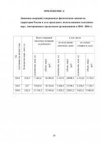 Безналичный денежный оборот в России за 2014-2016 годы Образец 9867