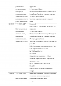 Катаральный ринит у собаки / История болезни Образец 107671