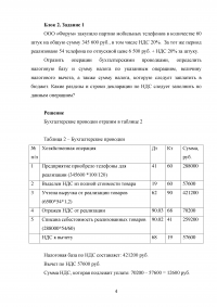 Бухгалтерский учёт, 5 заданий: Бухгалтерские записи, проводки, хозяйственные операции, НДС, транспортный налог  Образец 109063