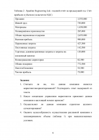 Кейс-стадиз / Компания Spanline Engineering: 4 задания Образец 111063