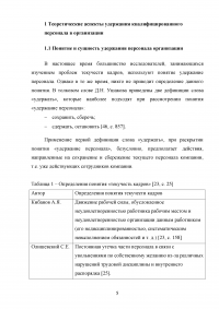 Эффективность системы удержания квалифицированного персонала Образец 112524