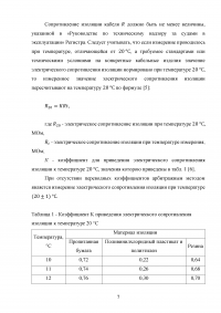 Диагностирование судовых кабелей Образец 115278