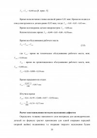 Проектирование технологического процесса восстановления распределительного вала ЗИЛ-130 Образец 116966