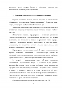 Индивидуальный карьерный план и варианты его выполнения коммерческим директором Образец 120826