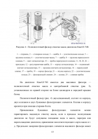 Техническое обслуживание и ремонт системы смазки двигателя автомобиля Камаз 740м Образец 122346