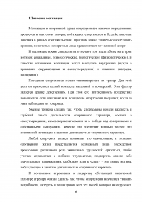 Мотивация спортивной деятельности и достижений в среде физической культуры и спорта Образец 123903