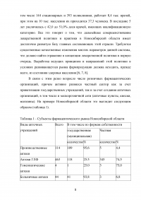 Маркетинговые исследования ассортимента нестероидных противовоспалительных лекарственных препаратов Образец 12742