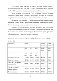 Электронные банковские услуги: перспективы развития / на примере ПАО «Сбербанк России» Образец 126569