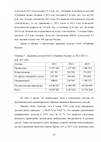 Электронные банковские услуги: перспективы развития / на примере ПАО «Сбербанк России» Образец 126574