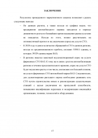 Обоснование спроса на услуги автосервиса в регионе Образец 130119