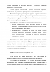 Аудит рабочих мест  / на примере ОАО «РЖД» Образец 132047