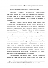 Пожизненное лишение свободы как вид уголовного наказания Образец 133198