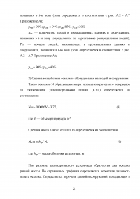 Прогнозирование и оценка обстановки при авариях, связанных со взрывами Образец 136870