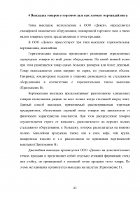 Выкладка товаров в торговом зале магазина «Дикси» Образец 138222