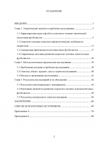 Развитие скоростно-силовых качеств у футболистов 12-14 лет Образец 14814